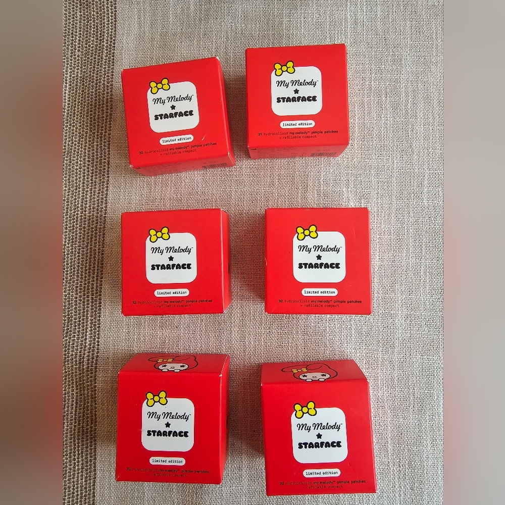 My Melody STARFACE Limited Edition Refillable Compact Pimple Patches Hello Kitty